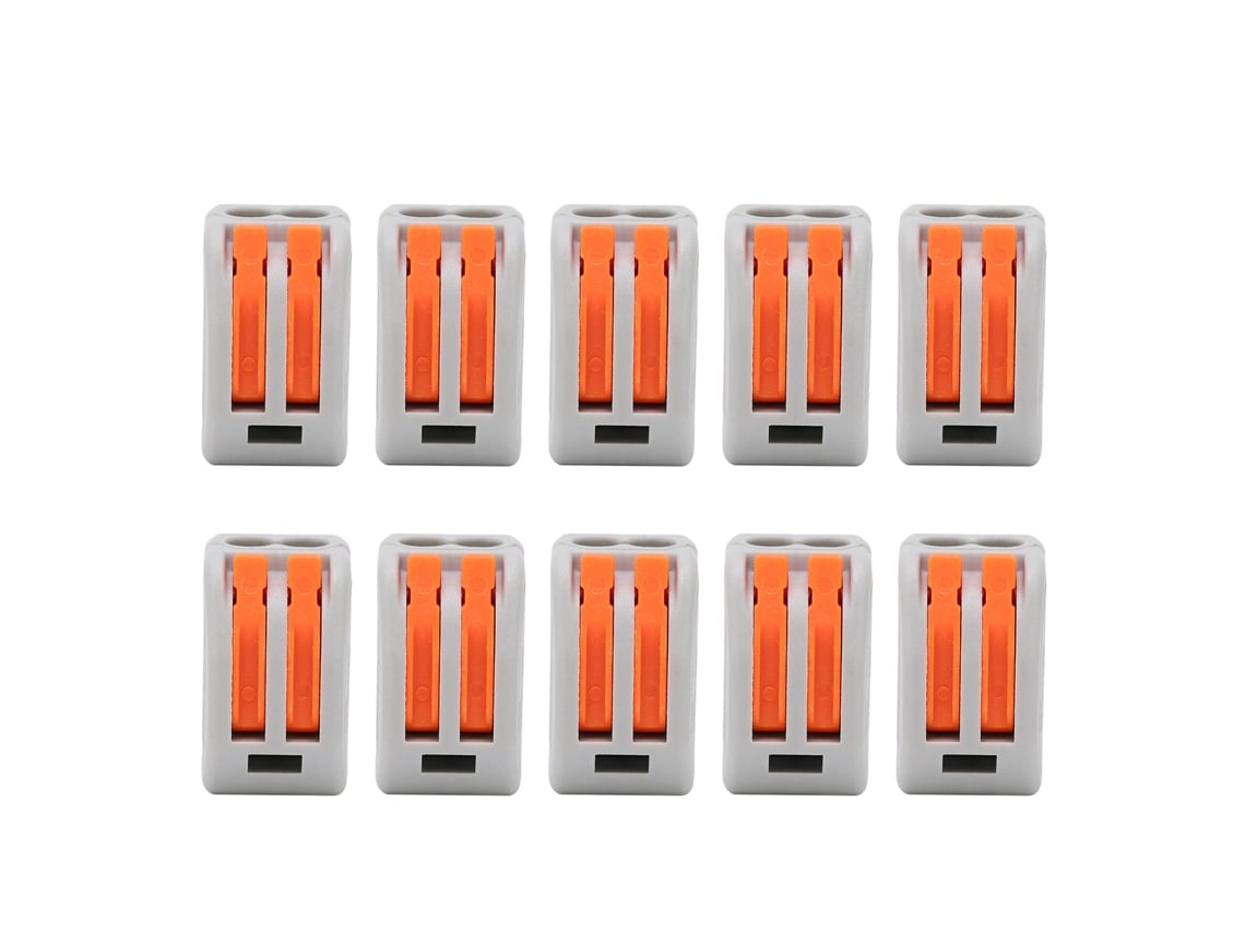 10pcs Conector de Terminal de Bloqueio Rápido Pct212 para Cabos Flexíveis e Rígidos