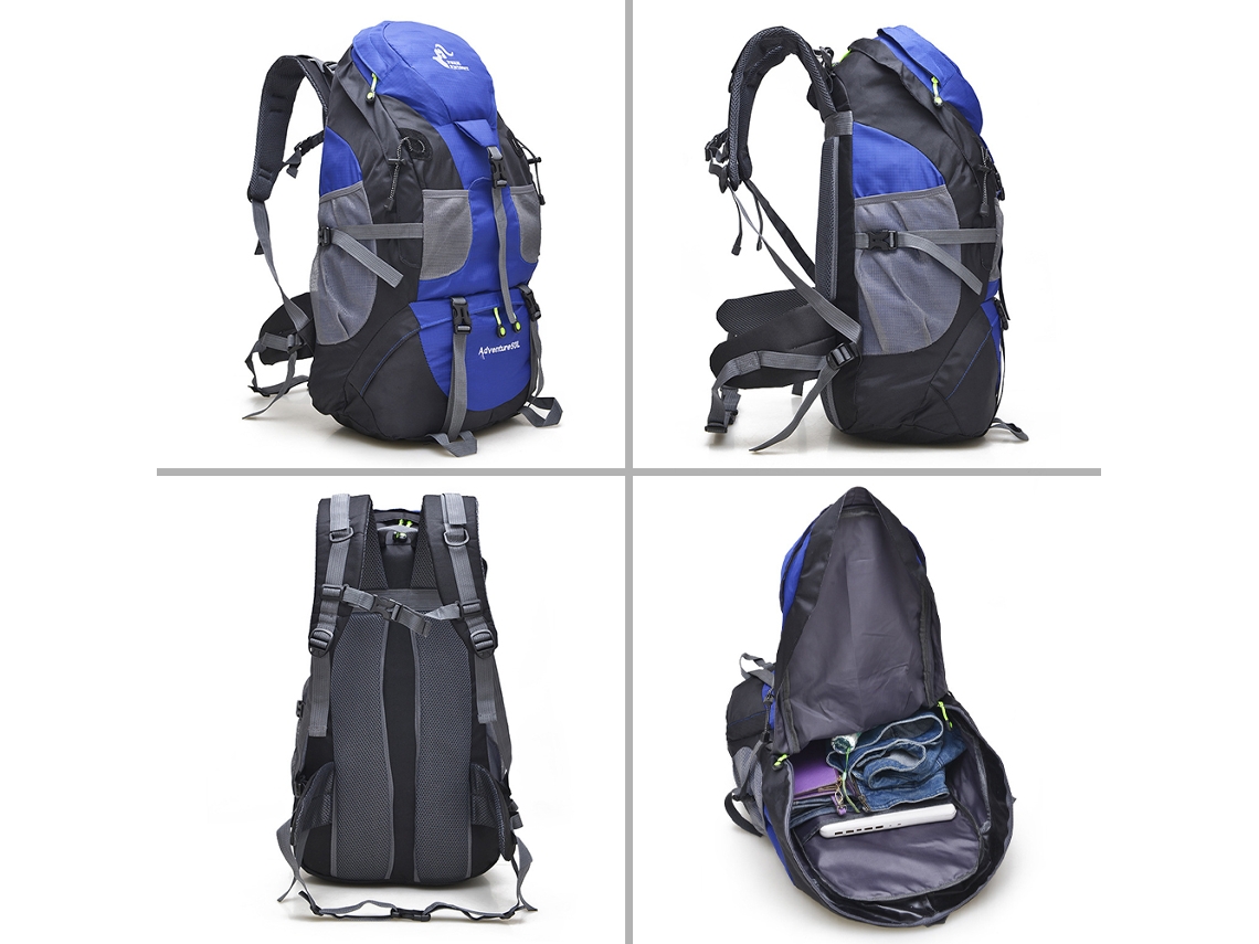 Mochila de Trekking Resistente À Água 50l