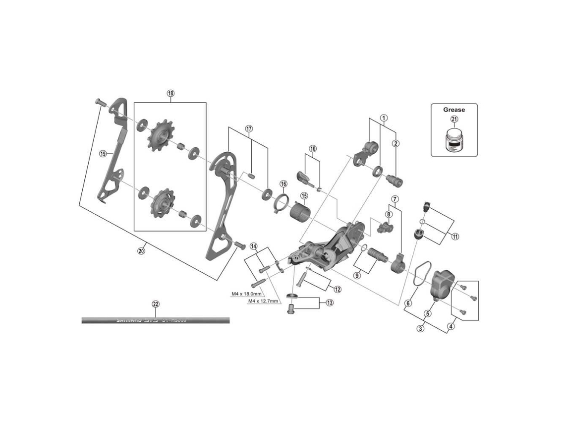 Rd-R7000 Prateadoshimano