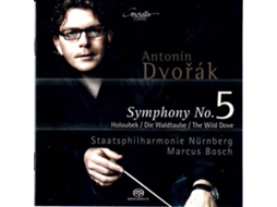CD Antonín Dvořák, Staatsphilharmonie Nürnberg, Marcus Bosch - Symphony No. 5 (1CDs)