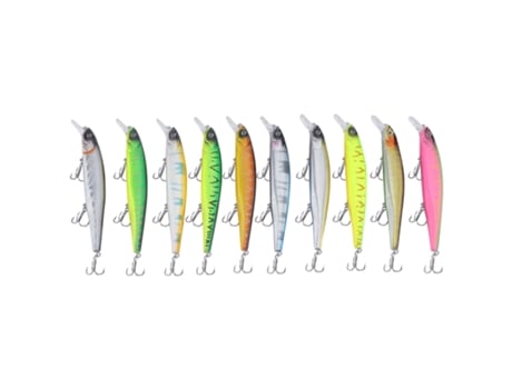 Isca Artificial Flutuante 22,8 G 14 Cm Para Tucunaré Wobblers Com Gancho Fninijede