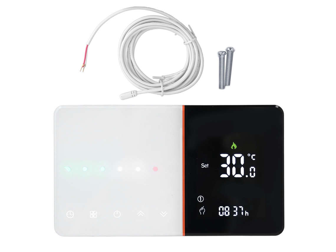 Termostato Inteligente Com Controle De Voz Wifi Programável Lcd 95‑240v