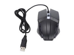 Mouse de Jogo com Fio Ergonomico com Luz Rgb Sensor de Alta Precisão para Pc Notebook Laptop