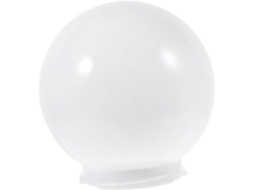 Globo de Chão em Acrílico Branco Leitoso para Iluminação Externa, Fácil de Remover e Prático. SFUSHOS
