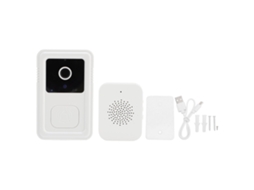 2026 câmera de Campainha Sem Fio com Wifi 2.4g, Campainha Inteligente com Vídeo Ai, Câmera de Campainha Sem Fio Inteligente