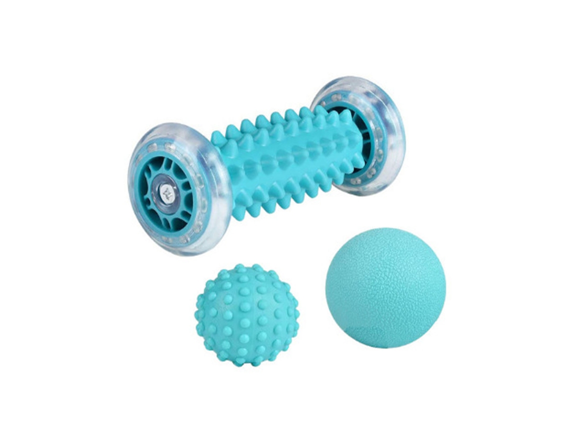 Conjunto De Bolas De Massagem Nos Pés Para Relaxamento Muscular E Alívio Da Dor