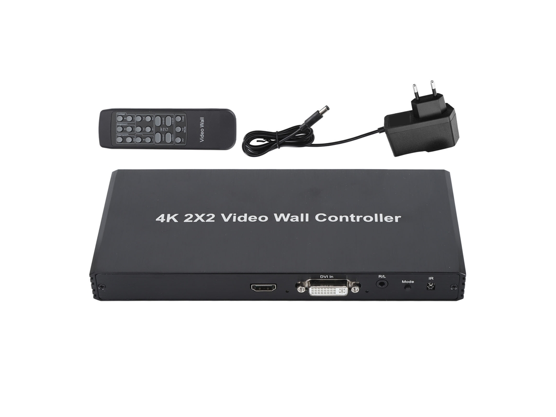 Controlador de Parede de Vídeo Hdmi EOOCOO (controle de emenda 2x2 para 4k30hz)