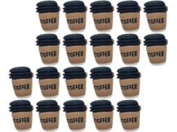 Conjunto de Cortiça Pines para Latas de Café, Acessório para Estimular a Criatividade em Espaços e Áreas de Trabalho