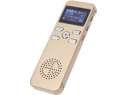 Gravador De Voz Digital, Hd Com Redução De Ruído, Gravação Com Temporizador, Gravador De Voz Profiss Gokoco