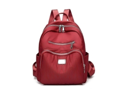 Mochila De Ombro Versátil E Grande Capacidade Para Estudantes, Vermelha Olysi Shop