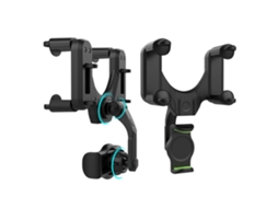 Soporte para coche con espejo retrovisor giratorio 360°, ajustable | S/MARCA