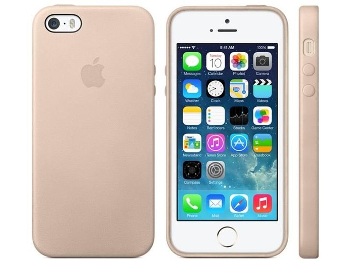 Capa APPLE p/ iPhone 5S Bege