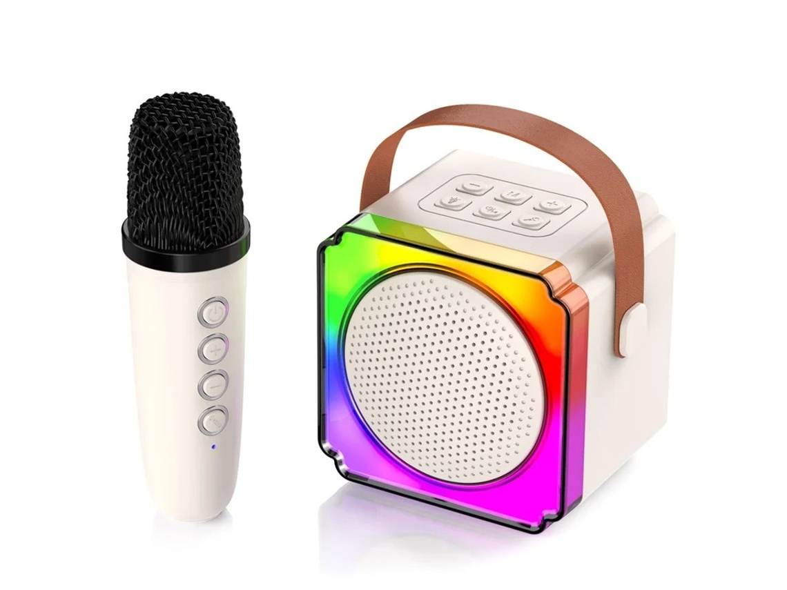 Máquina De Karaokê Mini Alto Falante Brinquedos Com Microfone Bluetooth Meninos Meninas Crianças De 2 A 4 Anos Presentes De Aniversári Yizhood