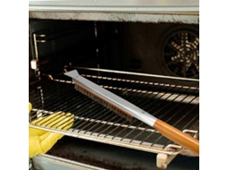 Escova rotativa para grelha, 3 velocidades, aço inox 304 AQUAFORGE
