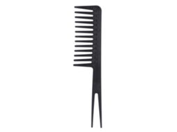 Pente de cabelo portátil com dentes largos e cabo longo, modelo 2026, ideal para aplicação de óleo capilar.