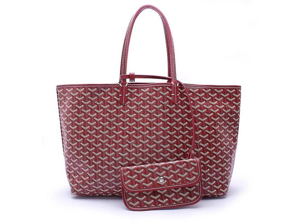 Bolsa tote de couro PU para mulher, grande capacidade, impermeável, com bolsos, para praia e ombro S/MARCA