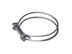 Braçadeira Espiral Prateado 34-38 Mmplastimo