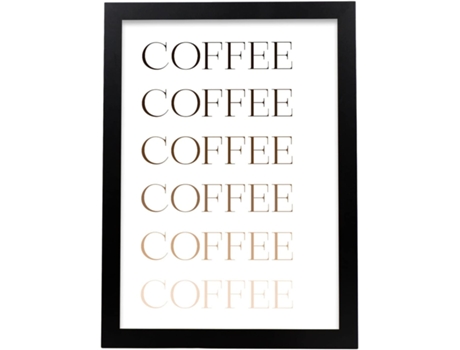 Póster NACNIC com Inspiração Inspiradora de Café