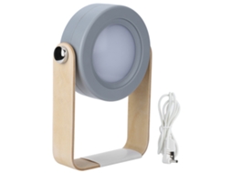 Lanterna noturna portátil mini ajustável, USB, lâmpada de mesa, cabeceira, para casa, dormitório | S/MARCA