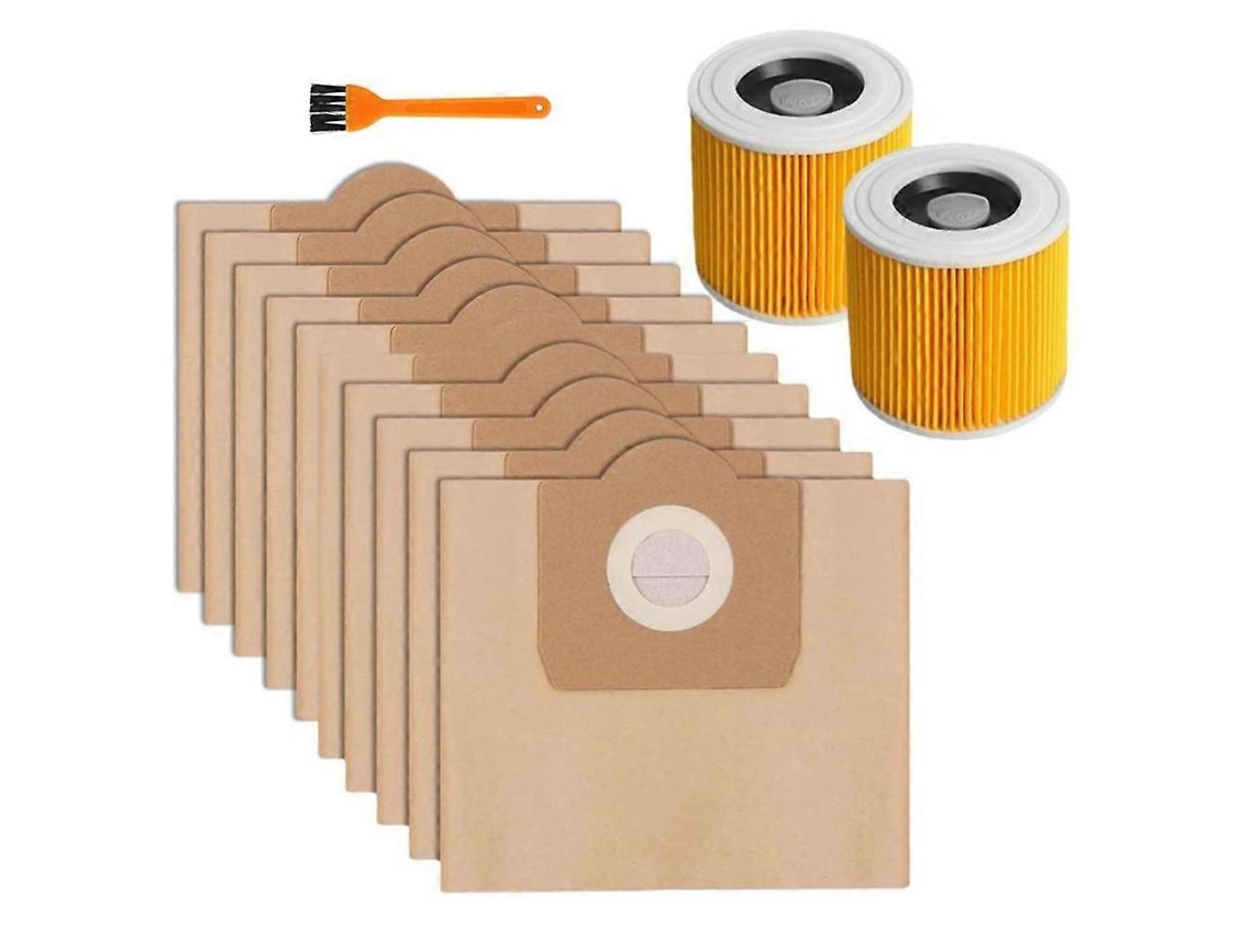 Sacos De Pó Com Filtros Para Aspiradores Karcher Wd3 Wd3 Premium Mv3 Se4001 A2201 A2204 6.959-130 / 6.414-552.0