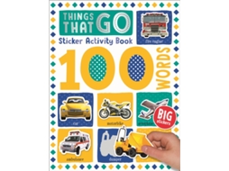 Livro 100 Things That Go Words Sticker Activity de C02 (Inglês)