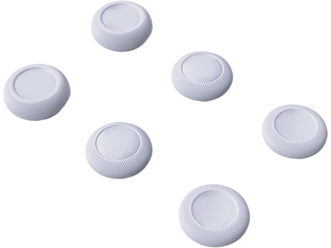 Conjunto De 6 Capas Protetoras Antiderrapantes E Resistentes À Sujeira Para Controles Jogos Com Acolchoamento Jogadores