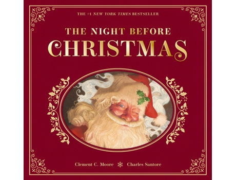 Livro Night Before Christmas de Clement Moore (Inglês)