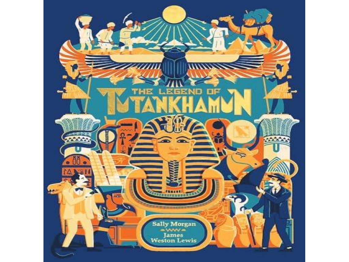 Livro Legend of Tutankhamun de Sally Morgan (Inglês)