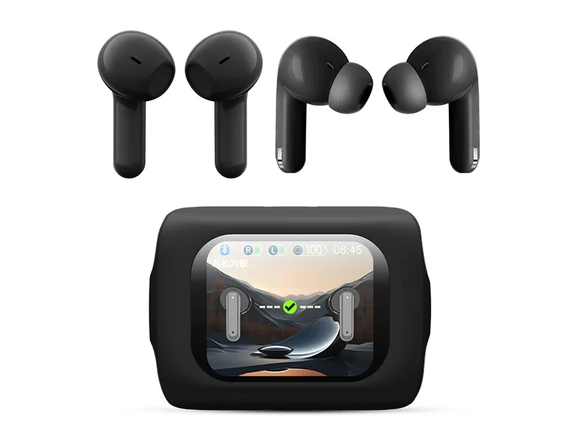 Auriculares Sem Fio Smart Full Touch YIZHOOD True Wireless Bluetooth Preto