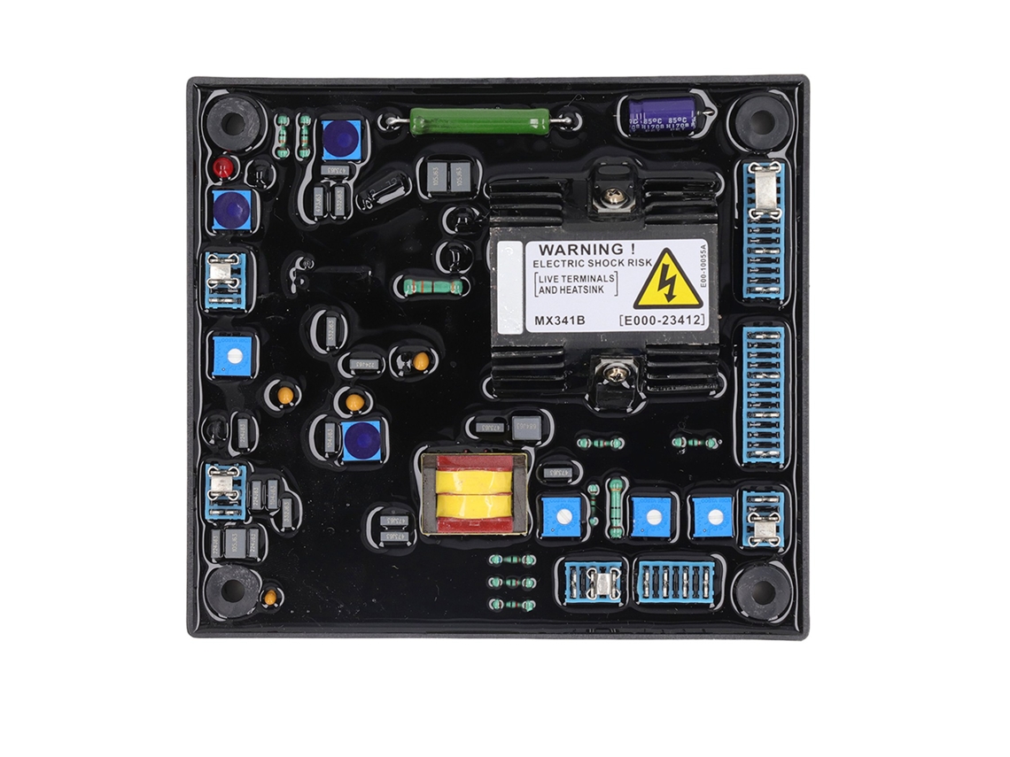 Regulador Automático de Voltaje 2 Fases MX341b para Gerador AC 170‑220v