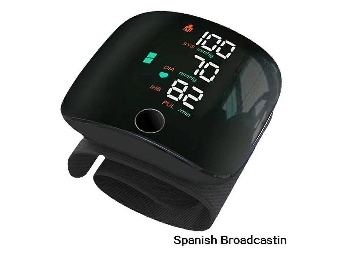 Monitor De Pressão Arterial De Pulso Com Tela Grande, Monitor De Pressão Arterial Digital Automático Recarregável Para Uso Doméstico