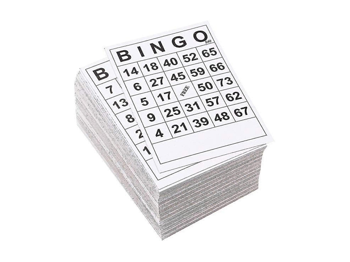 Bingo Clássico Com Peças De 0 A 75 Jogo De Cartas Divertido Para Toda A Família Compatível Com Adultos E Crianças Aquaforge