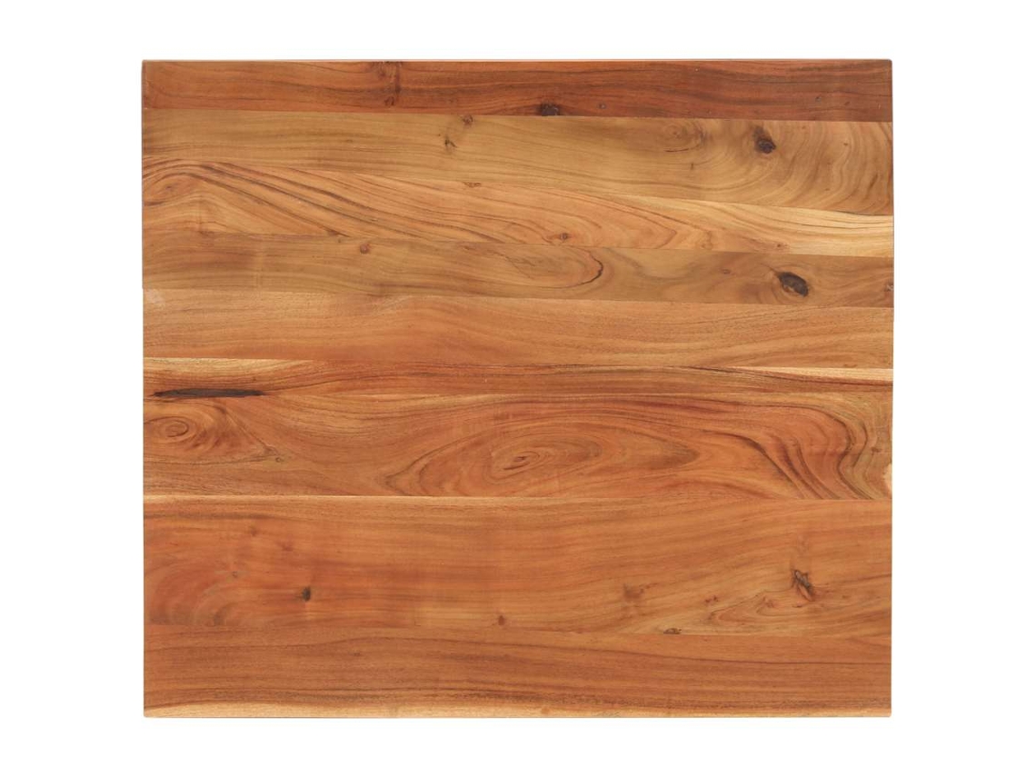 Vidaxl Tampo De Mesa Retangular 110x80x3,8 Cm Madeira De Acácia Maciça