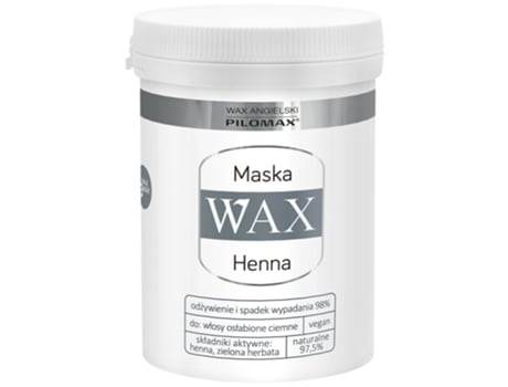 Creme Capilar Para Cabelos Escuros Wax Angielski Pilomax, 240 Ml