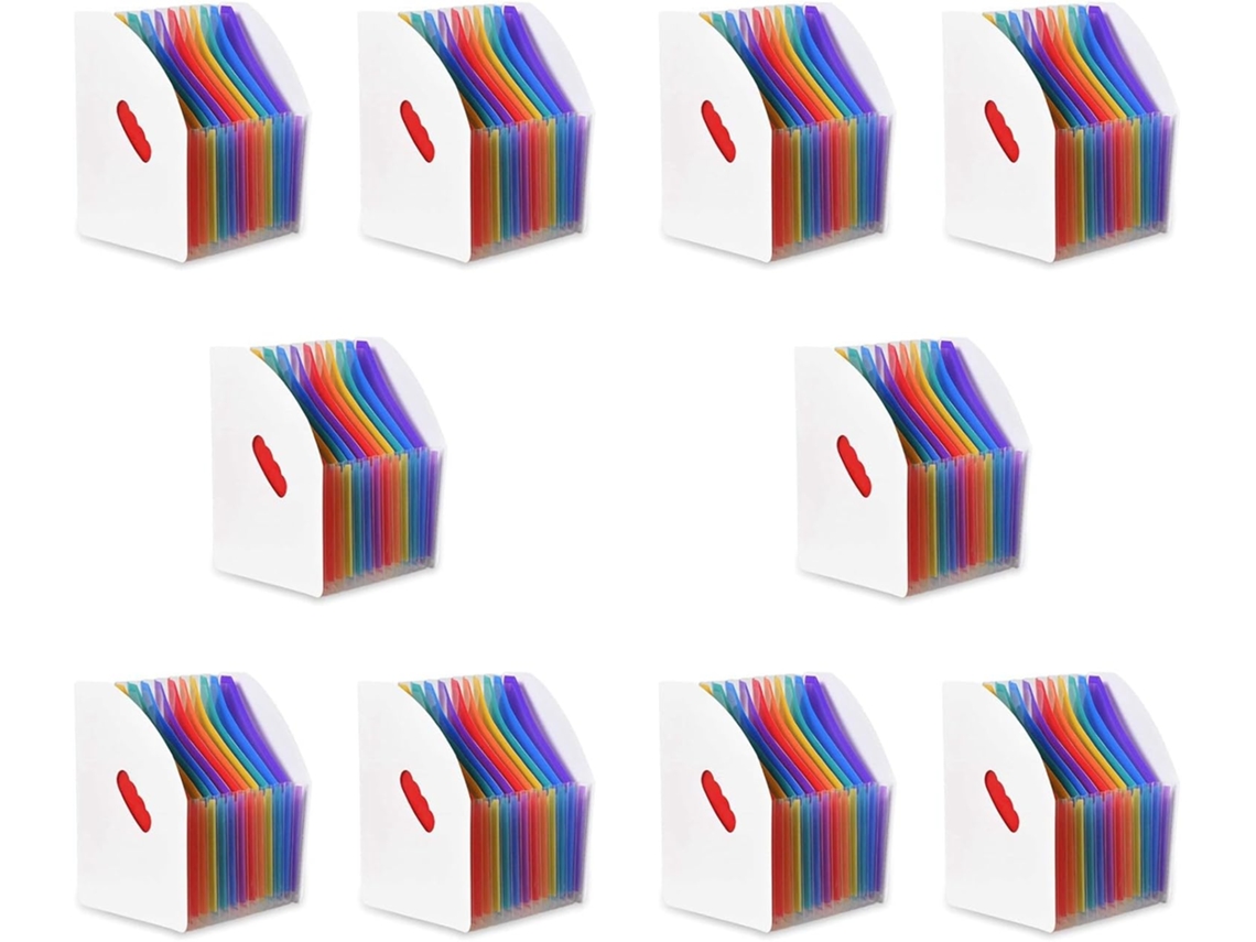 Organizador Vertical Permanente A4 com 10 Extensões SFUSHOS