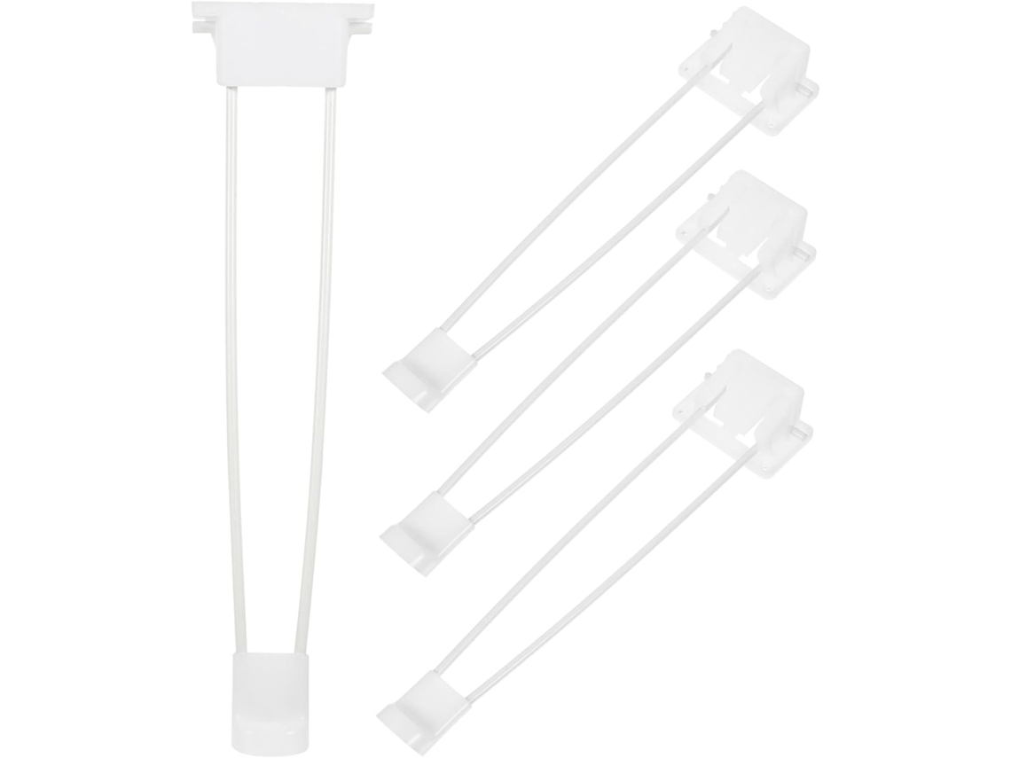 Conjunto de 4 Mesas Dobráveis GOKOCO com Pés de metal resistentes