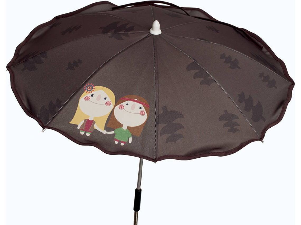 Sombrinha BABYLINE para Carrinho de Passeio Hippies Choco