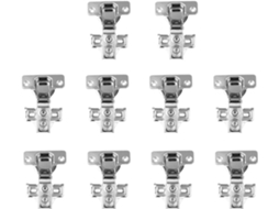 Conjunto De 10 Dobradiças Hidráulicas Aço Inoxidável Para Portas