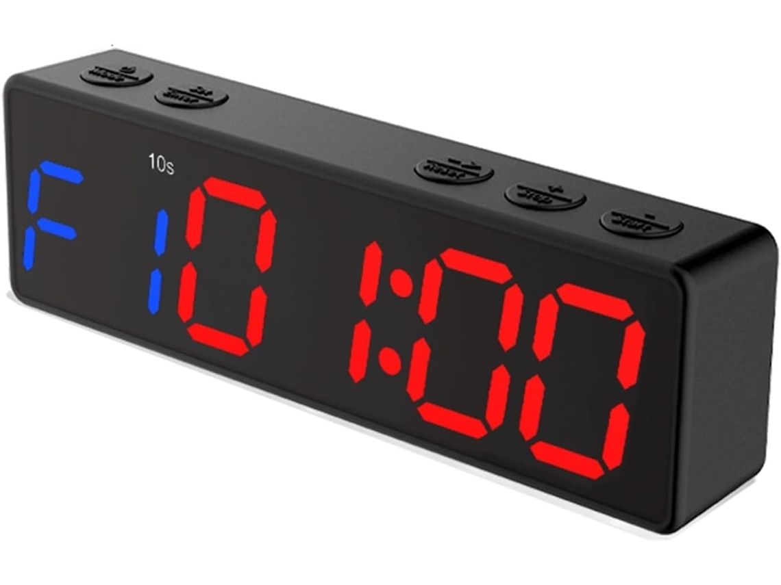 Relógio SFUSHOS Digital Led, Grande, com Cronômetro Esportivo