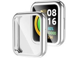 Capa Xiaomi Redmi Watch 2 HFS HOUSE FullBody (Prateado)
