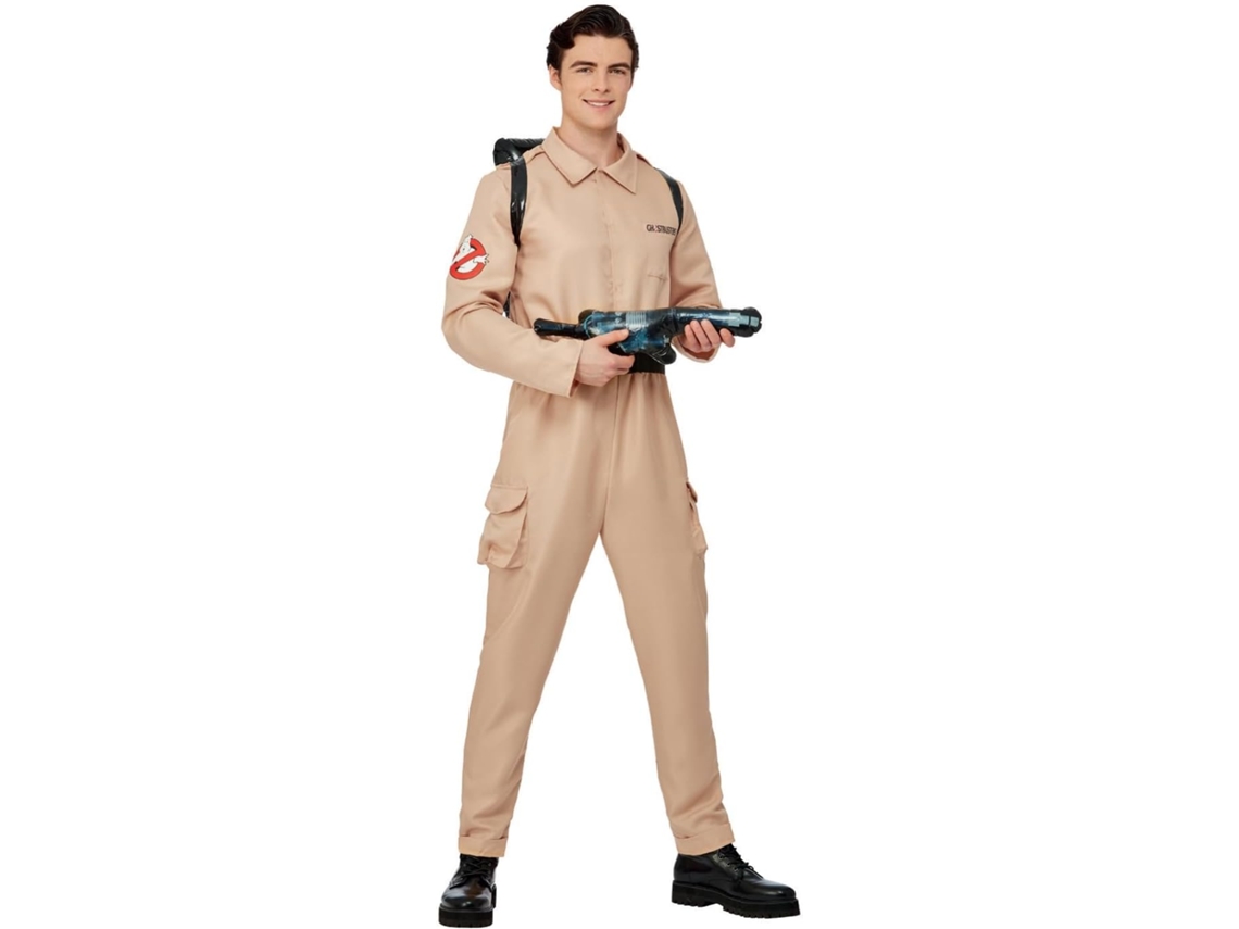 Disfraz Ghostbusters Men's Costume Smiffys Talla M, Oficial de Cazafantasmas para Hombre Hombre,nuevo