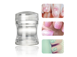 Kit De Estampagem Para Unhas Com Estamper E Raspador De Silicone Transparente Ferramentas Diy Para Arte De Unhas