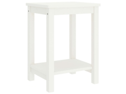 Bedside Cabinet, Bedside Cabinets Vidaxl Branco Madeira De Pinho (n/a)