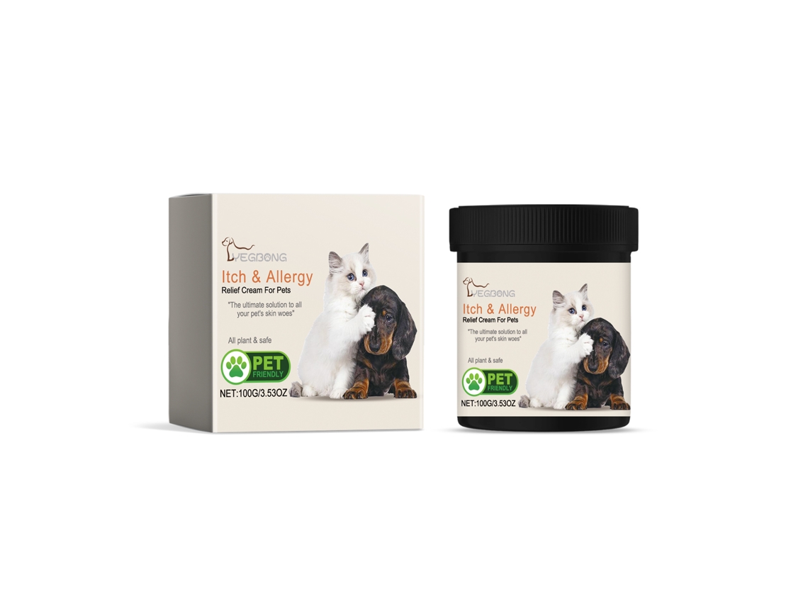 Creme Yegbong Pet Care, Cuidado Suave para Cães e Gatos, Ajuda a Aliviar Desconforto Cutâneo LAXISCREED