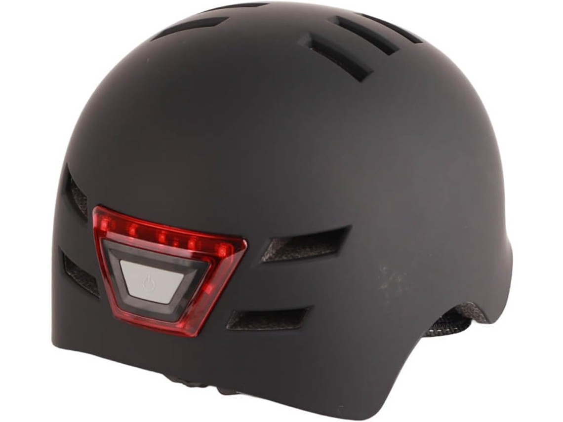 Capacete De Ciclismo Com Luz Led, Revestimento Protetor Em Policarbonato, Farol Dianteiro E Traseiro Gokoco
