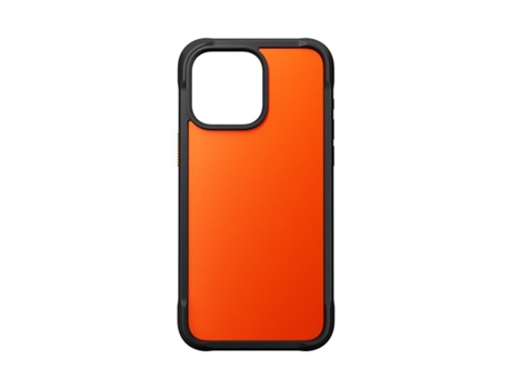 Capa Robusta Digital para iPhone 15 Pro Max NOMAD Anti-Choque Laranja