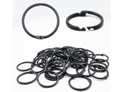 Anéis De Metal Soltos 1 2 Polegada 3, 8cm, Ideais Cartões De Estudo, Fichários, Encadernação E Fichários Com