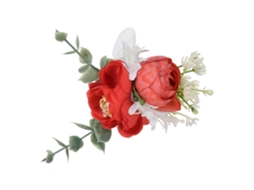 Cesto de Flores Vermelhas com Rosas Artificiais LAXISCREED