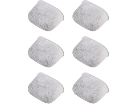 Filtros de água de carvão antracito para cafeteira Cuisinart - NUNCA - Pacote de 6 ONEVER