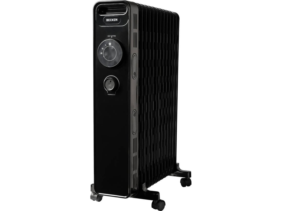 Aquecedor a Óleo BECKEN BOR7551N (Outlet Grade B - 2500 W - Preto)